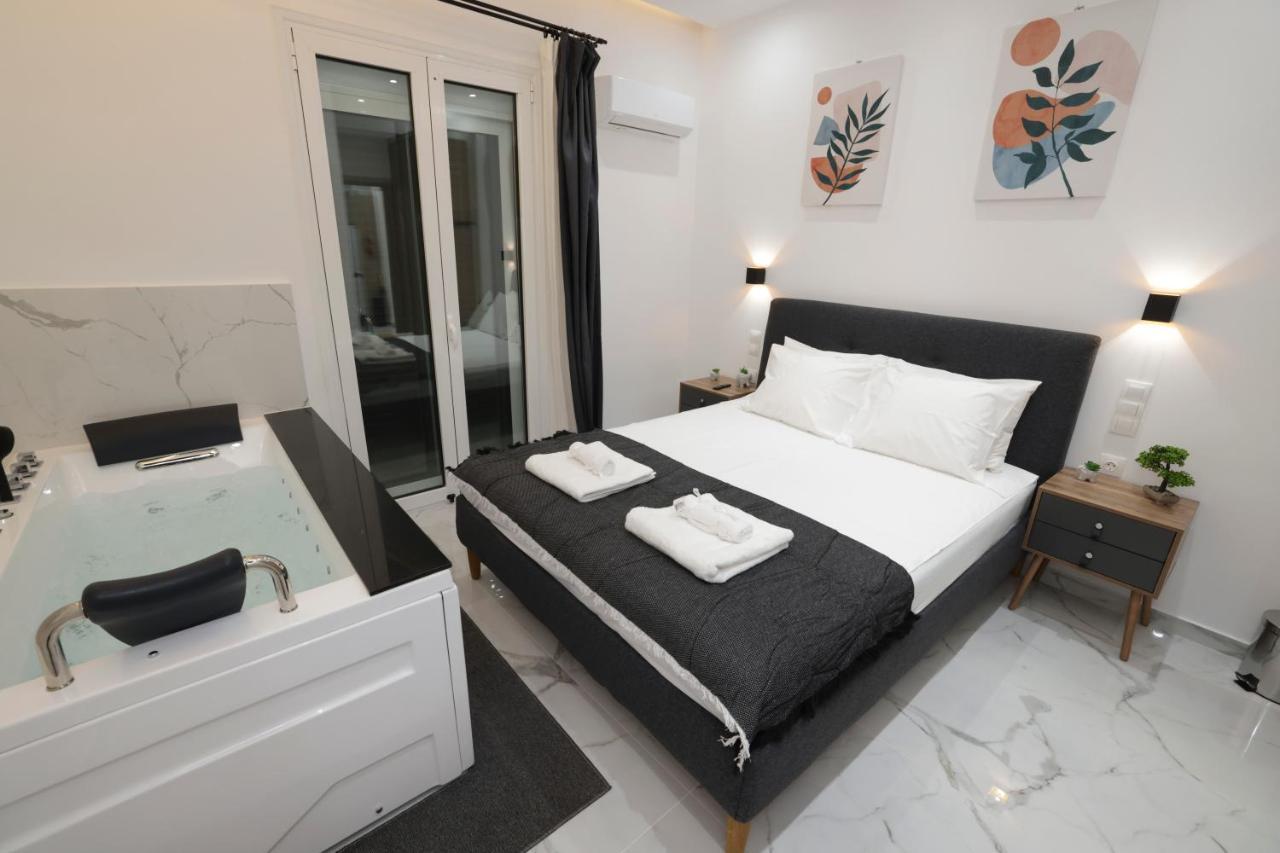 Zeos Finest Jacuzzi Suite Athen Exterior foto